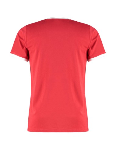 K-KK508-Fashion Fit Ringer Tee
